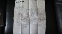 Diagramme electrique de Pioneer SX-1980