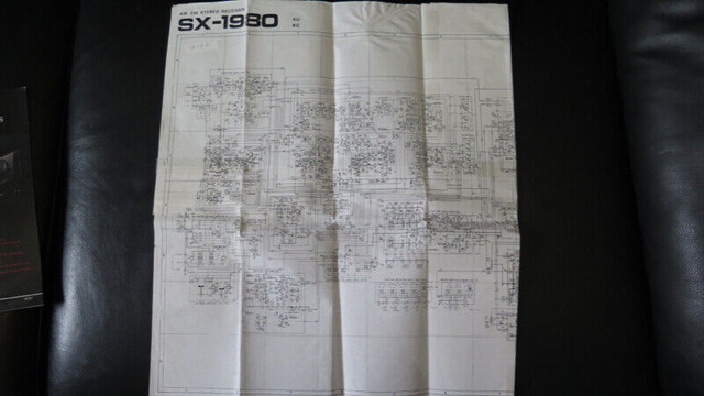 Diagramme electrique de Pioneer SX-1980 dans Appareils électroniques  à Longueuil/Rive Sud