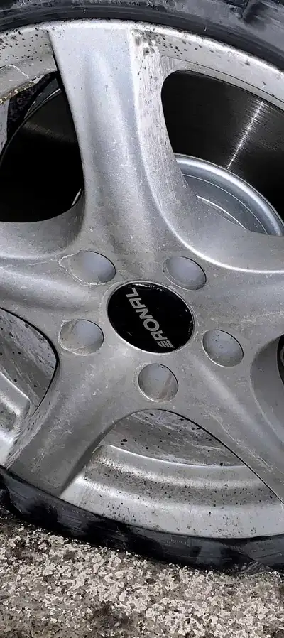 Like the title says these are 205/55R16 94T Winter Tires that were pulled off of a 2011 VW GTI on 16...