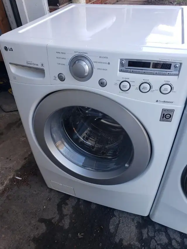 White 27 w washer electric dryer set can deliver  in Stoves, Ovens & Ranges in Mississauga / Peel Region - Image 4