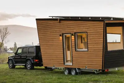 Tiny houses start $ 8900 8x10 size We can build any size The house can be built on site or at your p...