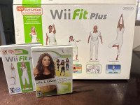 Wii Fit Plus with 2 Games