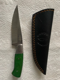 Brand new Damascus steel camping survival hunting knive 