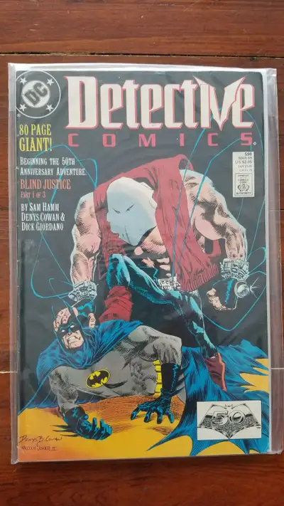 Detective Comics - comic - issue 598 - March 1989 - 80 pages DC Comics VF See my ads for other comic...