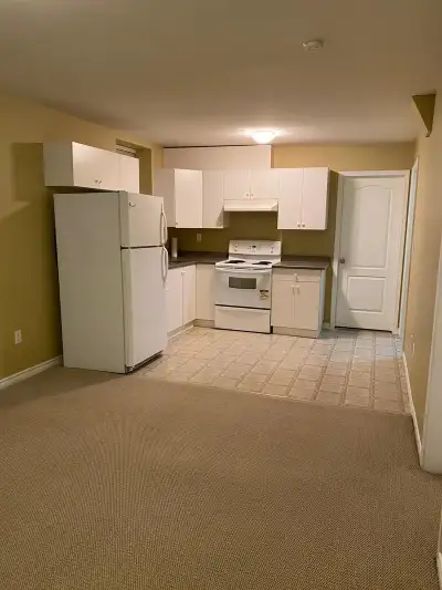 Large & Spacious 2 bedroom Basement SUITE -Available Immediately