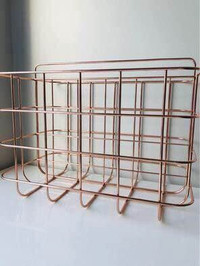 EQ3 Station Magazine Rack in Copper