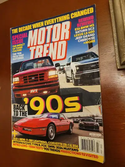 MotorTrend Back To The 90s Magazine 2023, View more