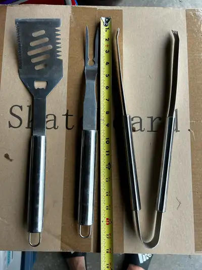 BBQ Tools -Large  Stainless Steel, View more