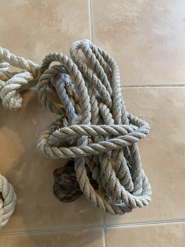 15 foot mooring ropes for boating in Boat Parts, Trailers & Accessories in Windsor Region - Image 4