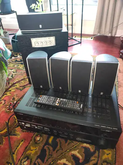 Yamaha RX-V475 Home Theatre System, View more