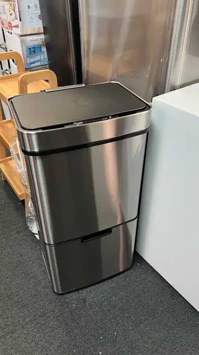 Sensor Trash Can, 19 Gallon Stainless Steel Kitchen Garbage Can , View more