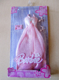Mattel Barbie Doll Fashion Gown - Mint on Card - 2005