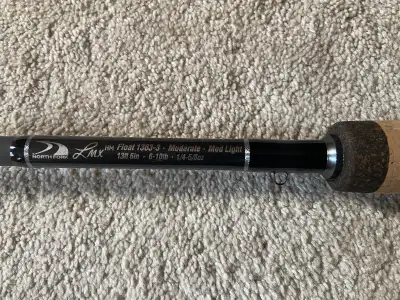 New 13.5’ HM graphite NorthFork 3 piece centerpin rod, View more