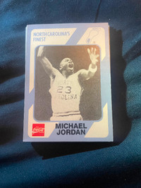 10 MICHAEL JORDAN 1989 - 1990 NORTH CAROLINA CARDS MINT