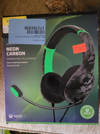 PDP Gaming LVL50 Wired Stereo Gaming Headset: Black Camo