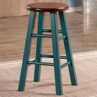 Solid Wood Counter Stool
