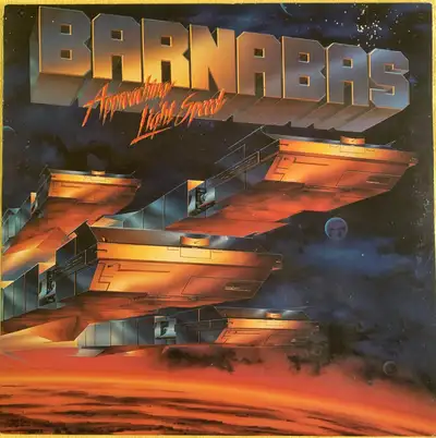 Barnabas - Approaching Light Speed - vinyl record Christian Rock