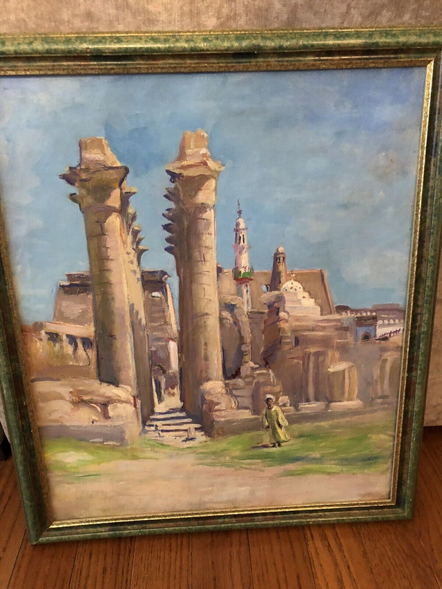 Antique Orientalism Oil Painting + Private Art Collection Sale in Arts & Collectibles in Markham / York Region