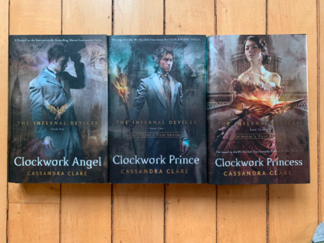 Cassandra Clare - The Infernal Devices Series - Hardcover in Fiction in Guelph