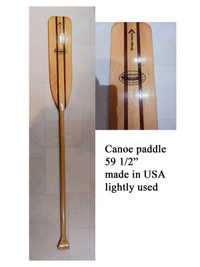 Canoe paddle