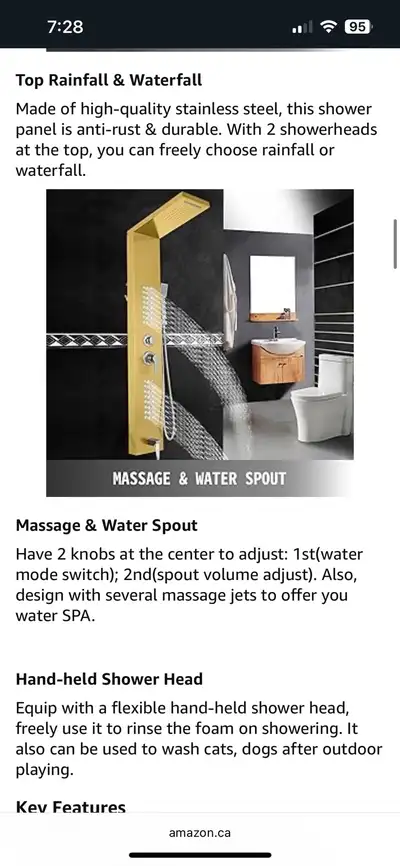 SHOWER PANEL TOWER, View more