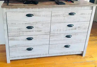 Commode 8 tiroirs en bois, View more
