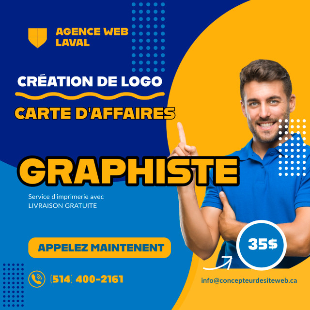 Conception de site web, 499 $, Website Design, Graphiste dans Autre  à Laval/Rive Nord - Image 2