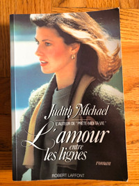 L’AMOUR ENTRE LES LIGNES roman de JUDITH MICHAEL