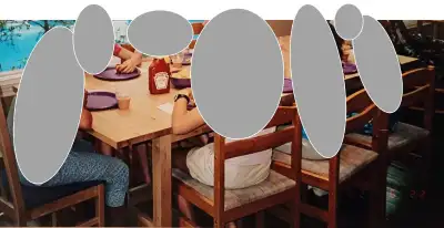 Large & sturdy birch dining table, View more