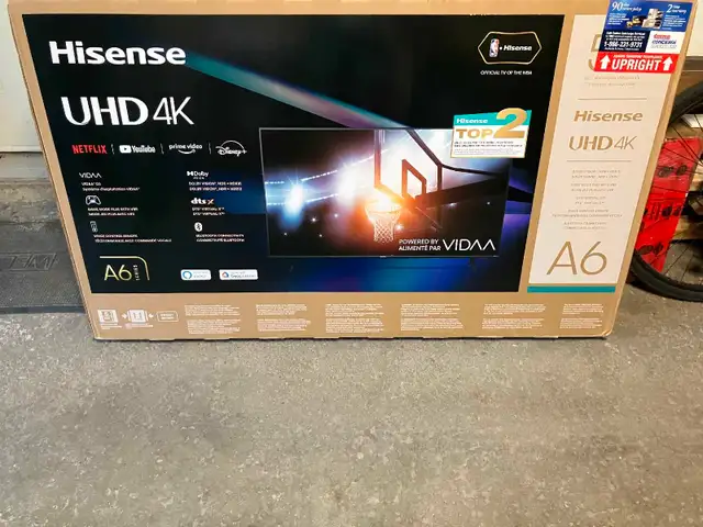 58 inch 4K TV Hisense - unopened brand new in TVs in Ottawa - Image 3