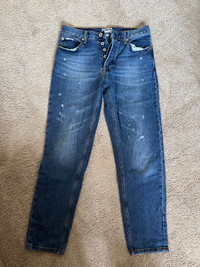 Button fly Jeans