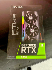 Used EVGA GeForce RTX 3080 FTW3 ULTRA GAMING for sale never mine