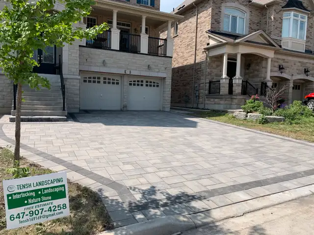 Interlock& Landscaping &Sodding Free Estimate628643566266911222