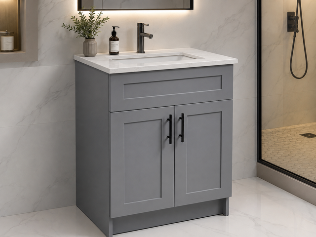24" Bathroom Vanity – Only $199 with Top Included! in Cabinets & Countertops in City of Toronto - Image 9