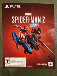 PLAYSTATION 5;  SPIDER-MAN 2 GAME