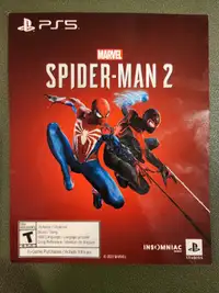 PLAYSTATION 5;  SPIDER-MAN 2 GAME