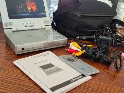 Polaroid DVD Player PDV-0700 with case $45.00, View more