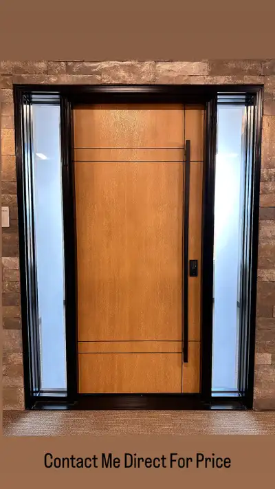 Fiberglass Woodgrain Entry Door System - New, View more