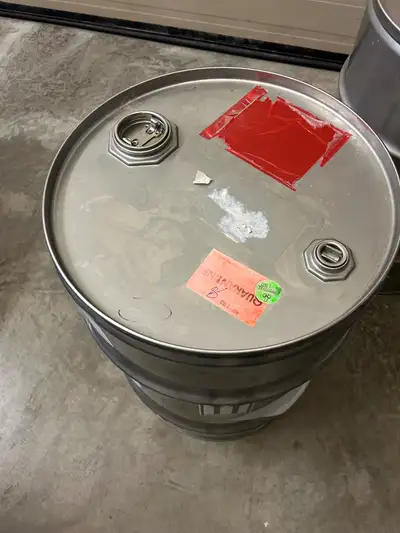 Rain Barrel 60 Litre Stainiess Steel . These drums are bought brand new once and transported Essenti...