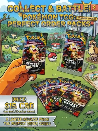 Pokémon packs perfect order , View more