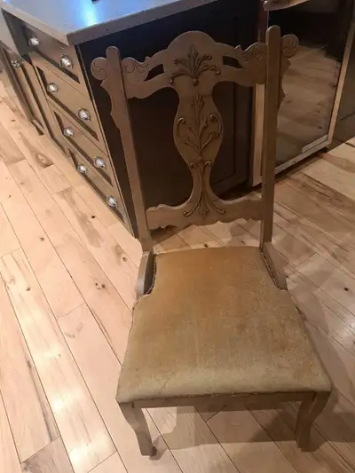 part of a settee chair , View more