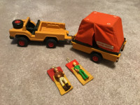 Older Fisher Price camping set