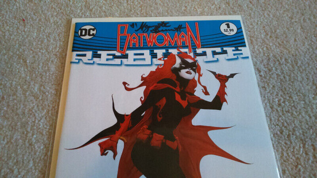 Batwoman Rebirth #1 - Signed by writer Marguerite Bennett in Comics & Graphic Novels in Mississauga / Peel Region