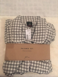 J.Crew New Flannel Pajamas size xxs 