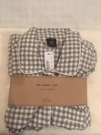 J.Crew New Flannel Pajamas size xxs 