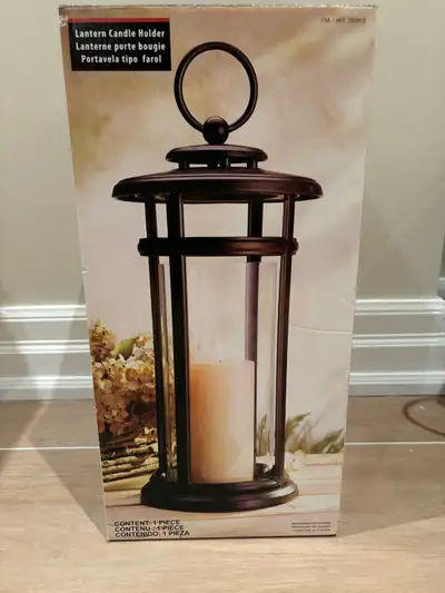 Candle Lanterns Metal & Glass (2) **NEW**, View more