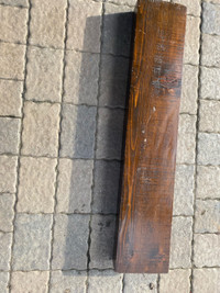 42X8X4 wood fireplace mantle 