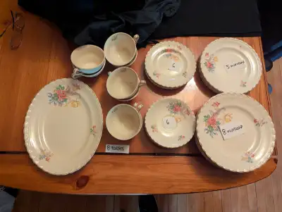 Service de vaisselle vintage J&G Meakin Angleterre - 34 pièces, View more