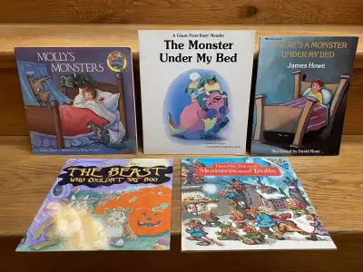 6 Monster themed Halloween books, View more