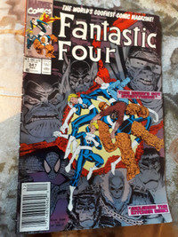 Fantastic Four #347 December 1990 Marvel Comic